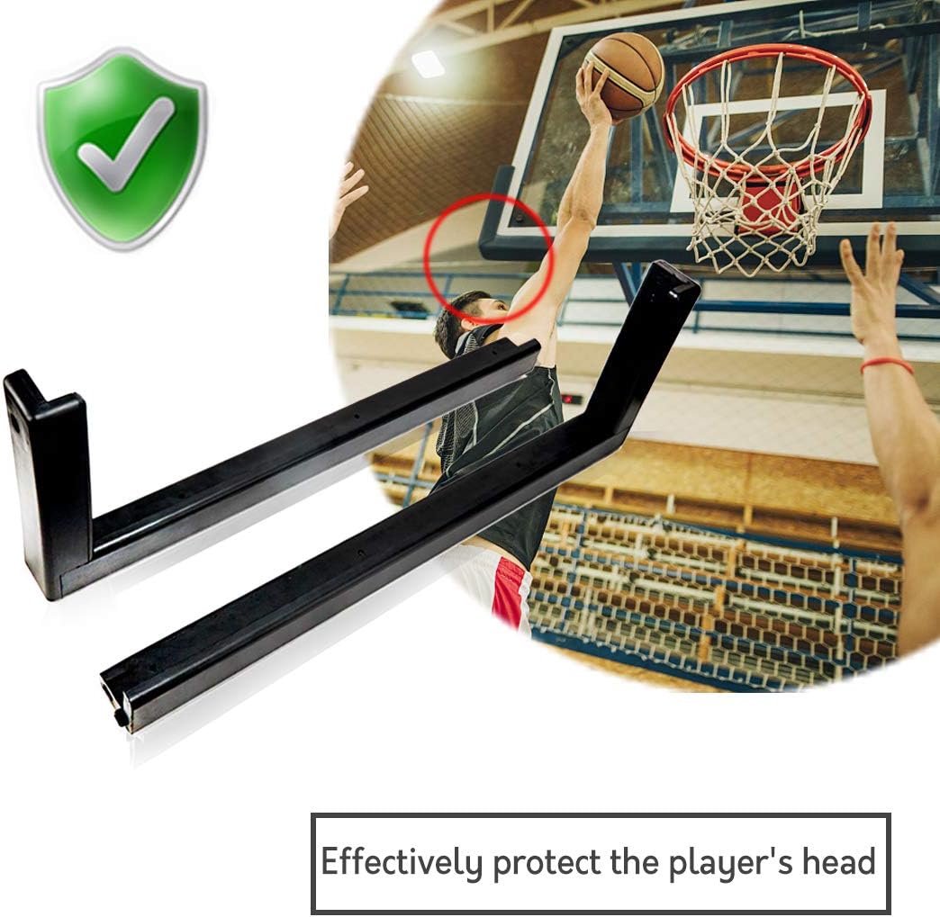 Katop Universal Pro-Style Basketball Backboard Padding Fits 48, 54, 60, 72 Basketball Systems Outdoor and Indoor